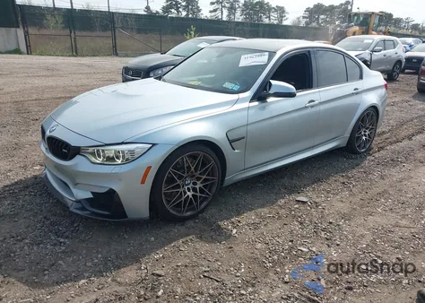 2017 BMW M3 z USA, uszkodzony, nr VIN WBS8M9C55H5G84685